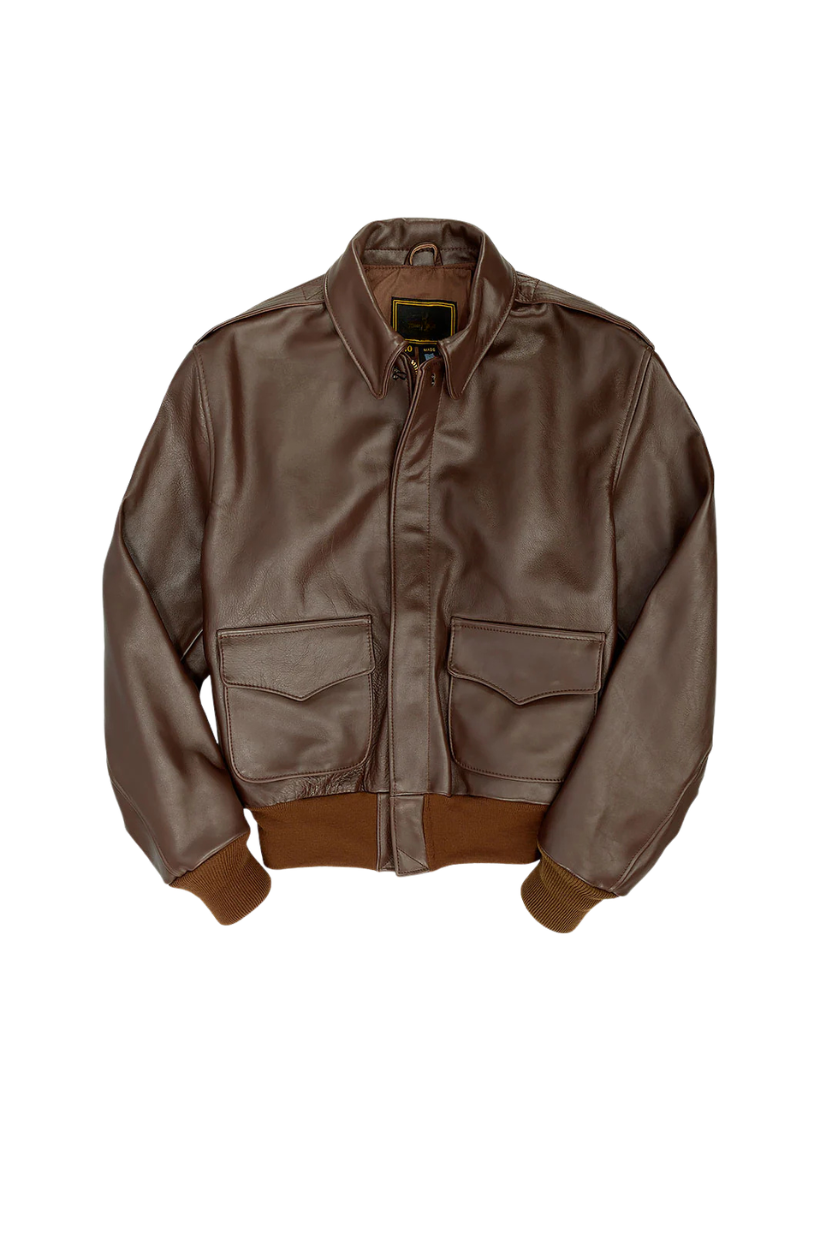 TJF: Men's WWII Government Issue A-2 Bomber Jacket